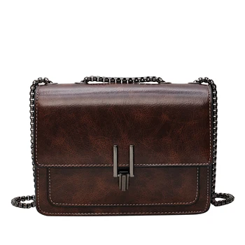 

New Small Messenger Crossbody Bags for Women 2019 Vintage Fashion Hasp Handbag Ladies Mini Leather Shoulder Bags bolsa feminina