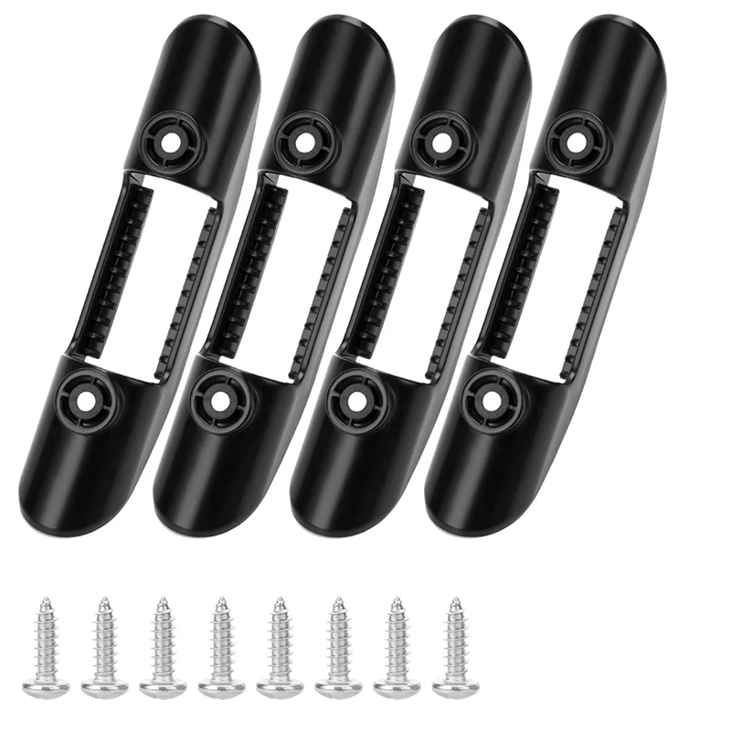 

4 Pcs Kayak Paddle Holder Clip, Universal Plastic Fishing Net Clip Kayak Paddle Clip for Storage Kayak Paddle and Other
