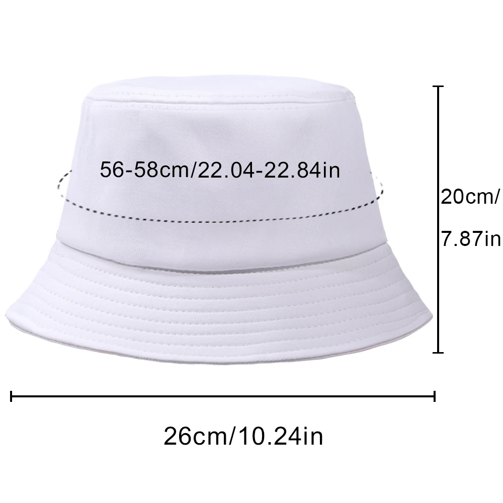 Custom Your Design Logo Bucket Hat Panama custom made Cap Women Men White Black Cotton Outdoor Sunscreen Customize Hats Caps