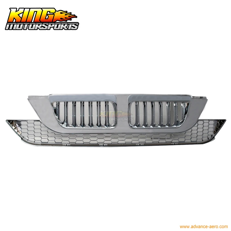 Подходит для 07 08 09 Honda CR V CRV хромированная решетчатая решетка вертикальная