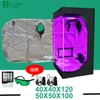 BEYSLION 40x40 50x50 Grow Tent With Bottom Vents Plant Growing Tents Growbox LEDGrow For Indoor  LED Grow Light Plant Growth ► Photo 1/6