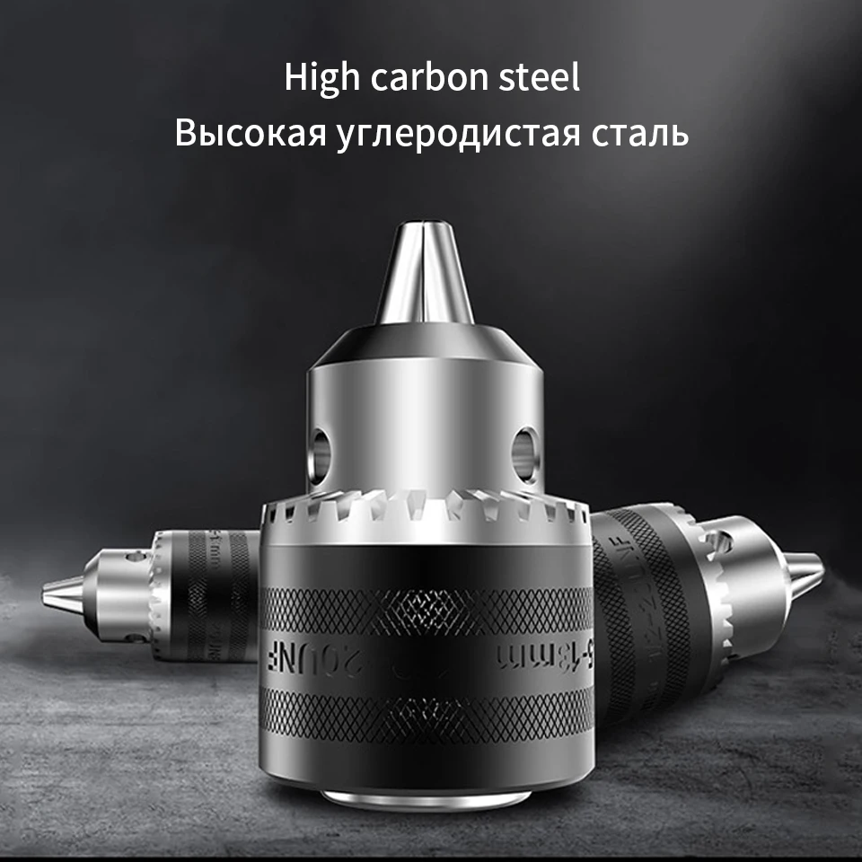 Drill Angle Grinder Adapter 1.5-10mm Drill Chuck Adapter Conversion Head High Carbon Steel Power Tools Accessoires Taladro