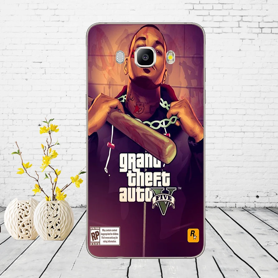 18 33DD Grand Theft Auto GTA V Мягкий силиконовый чехол для Samsung Galaxy A3 a5 A6 A8 j3 j5 j7 - Цвет: 18