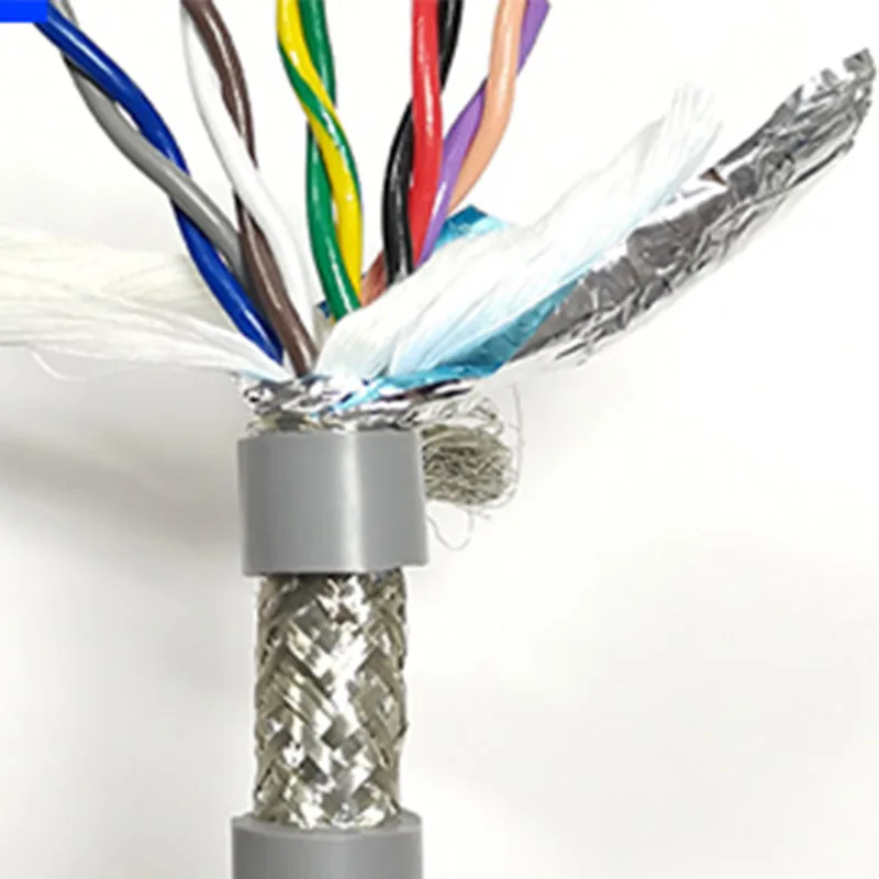 

Высокогибкий экранированный кабель Towline Wire 10 core 0,5 мм²