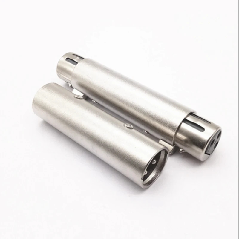 2 шт./упак. 3 Pin XLR кабель для мужчин XLR Мужской разъем аудио муфта Адаптерный микрофон адаптер усилителя для Neutrik 6,4 см