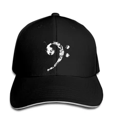 Men Baseball cap Bass Clef music notes Bass Clef Baseball cap For Men snapback hat Peaked