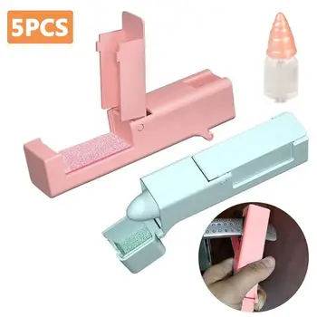 

5PCS No Touch Open Door Disinfectant Tool Safe Prevention Press Elevator Button Stick Door Drawer Handle Assistant Gadgets