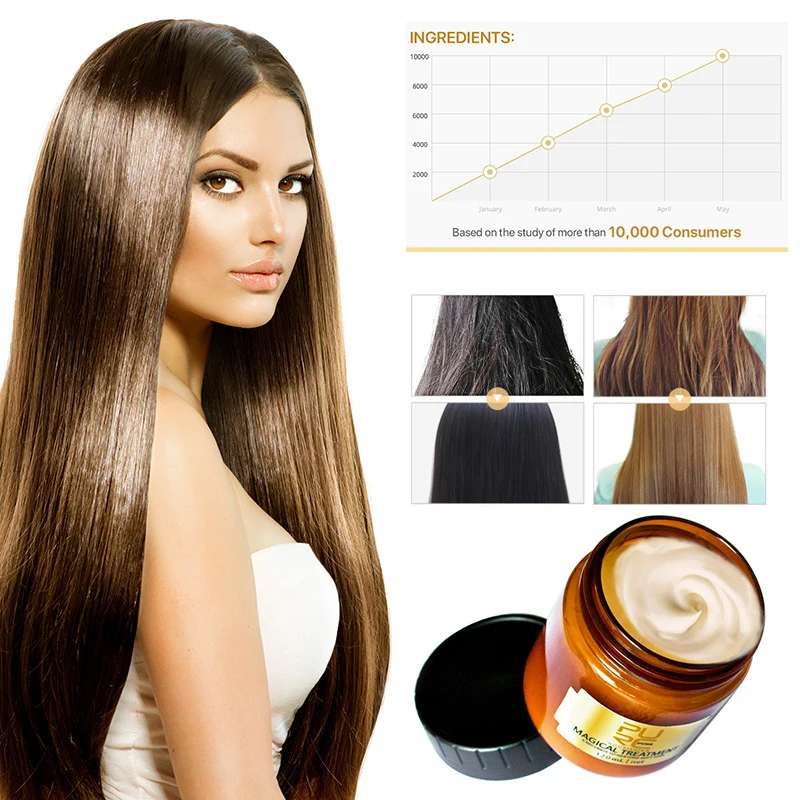 120ML Magical keratin Hair Treatment Mask 5 Seconds Root Repair Nourishing for all hair types TSLM1 | Красота и здоровье