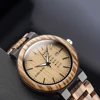 BOBO BIRD Wooden Men Watch Fashion Business Week And Date Display Quartz Timepiece Customize Logo Great Gift relogio masculino 4