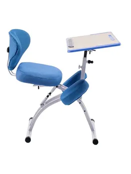 

Ergonomic Adjustable Kneeling Desk and Combination Chair Mobile Work Station Home Office Furniture Kneeling Chair Kneed Stool