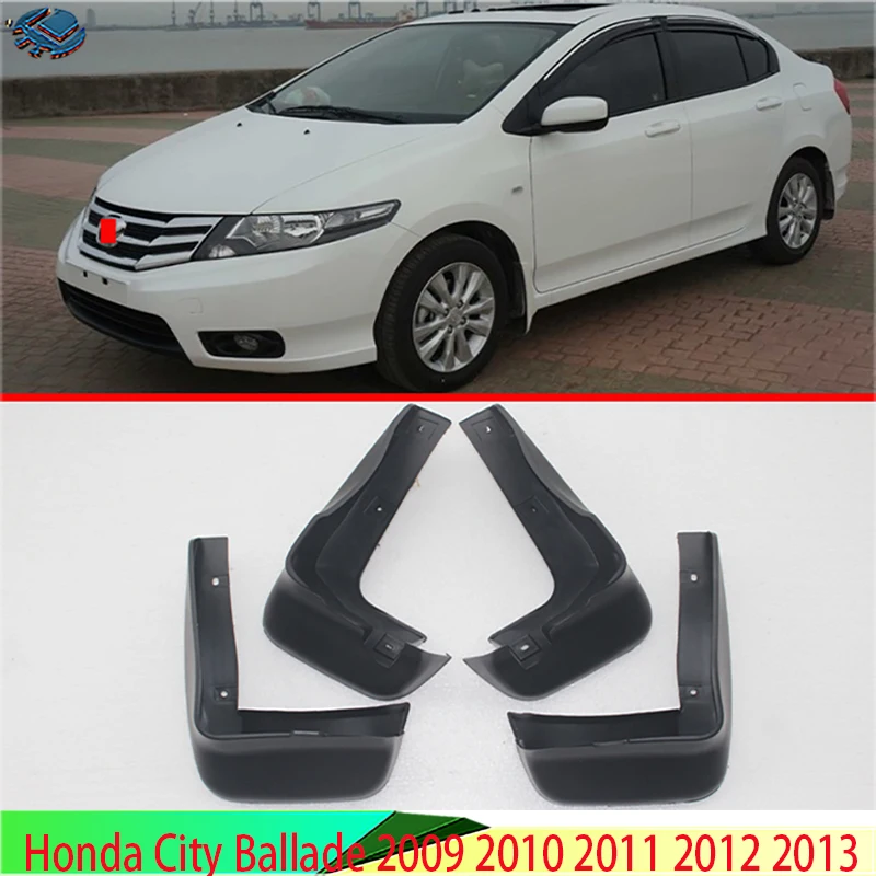 Грязеоткидной клапан для Honda City Ballade 2009 2010 2011 2012 2013 литая брызговика брызговики