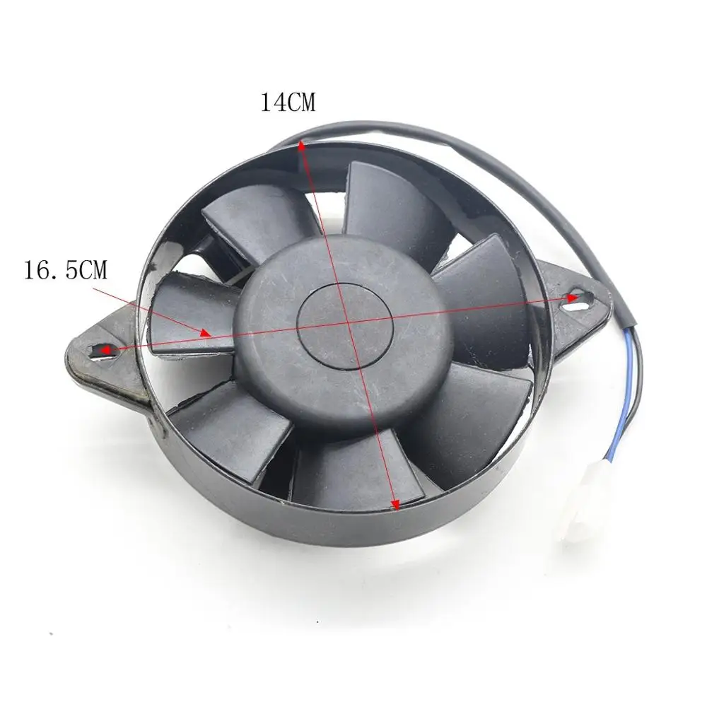 

6 inch Radiator Thermo Electric Cooling Fan Iron Fan for 150c 250cc Quad Dirt Bike ATV Buggy Automotive Tools