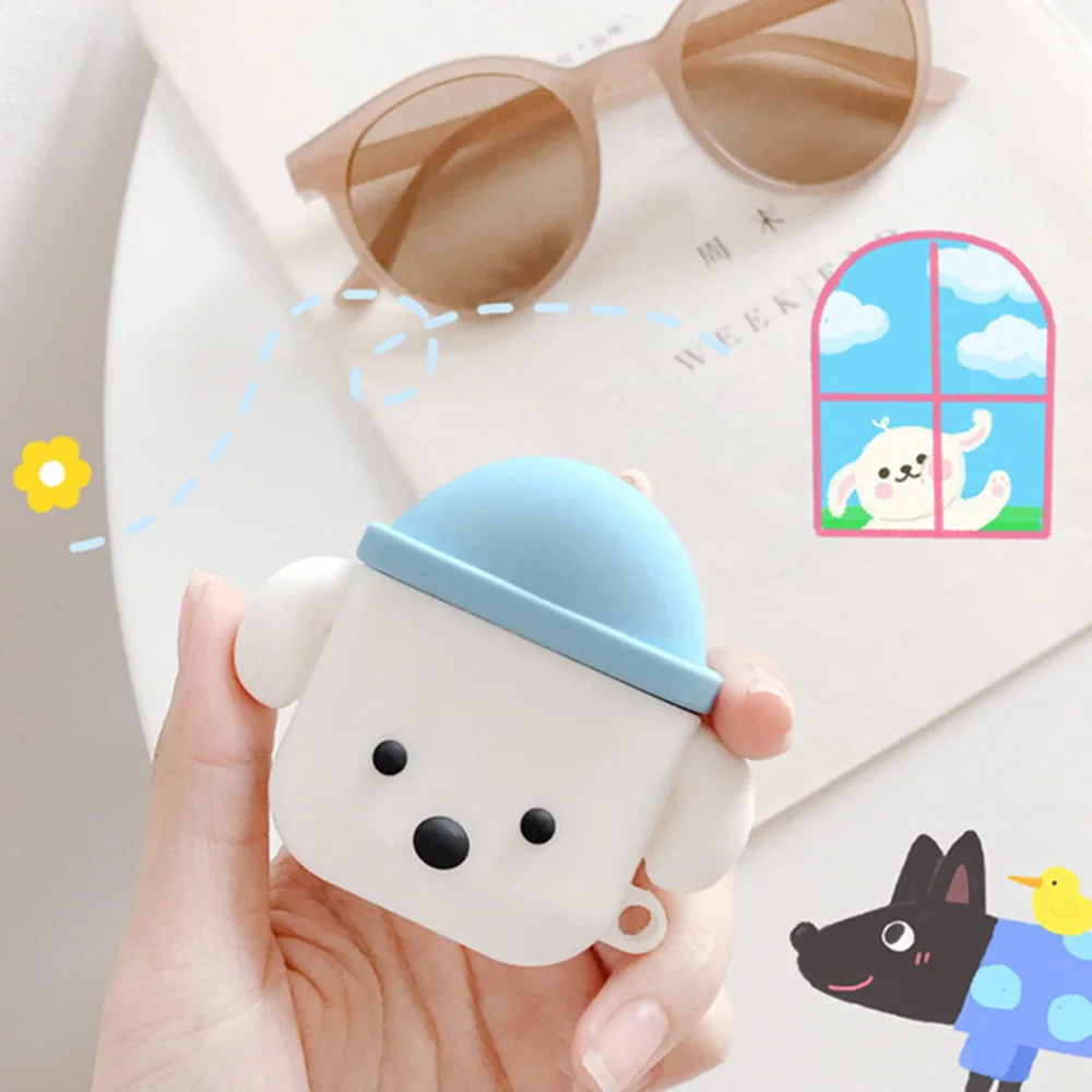 Чехол для наушников для оригинального Apple Airpods 1 2 чехол милый чехол в мраморную полоску чехол Аксессуары для Air Pods earphons Box Coque - Color: GJ0092