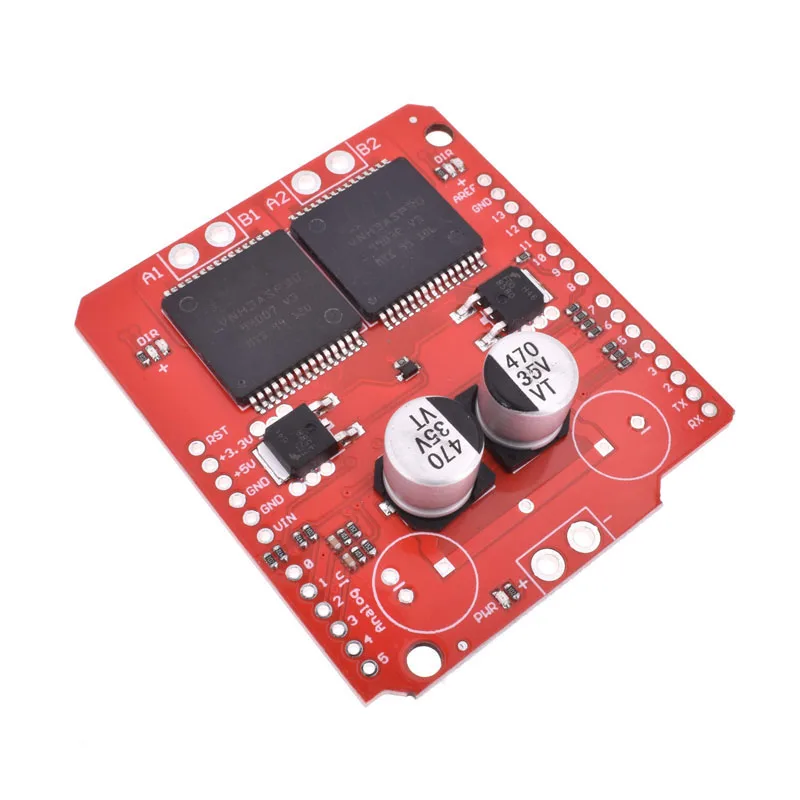 Monster Moto Shield VNH3ASP30 VNH2SP30 Драйвер шагового двигателя Модуль Высокий ток 30A Интегральные схемы