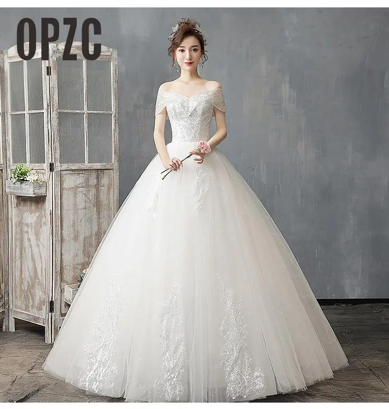 Модные Простые Свадебные платья 2020 сексуальное платье невесты с v-образным