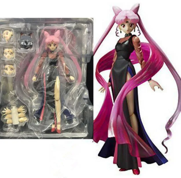 Новый почтовый ящик Сейлор Мун Pretty Guardian Black Women Dark Princess Figure 15 см подарок AMK99|Игровые
