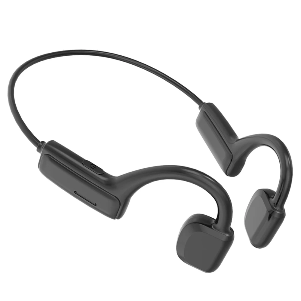 Waterproof Bluetooth Wireless Non in Ear Bone Conduction Headset with Microphone Bone Conduction Technology Speaker Earphones