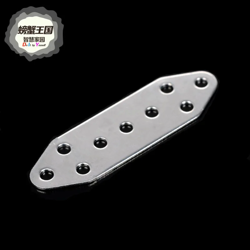 

Crab Kingdom DIY Model Science And Technology Small Production Accessories Porous Small Iron Piece Mounting Bracket 3 No. 20