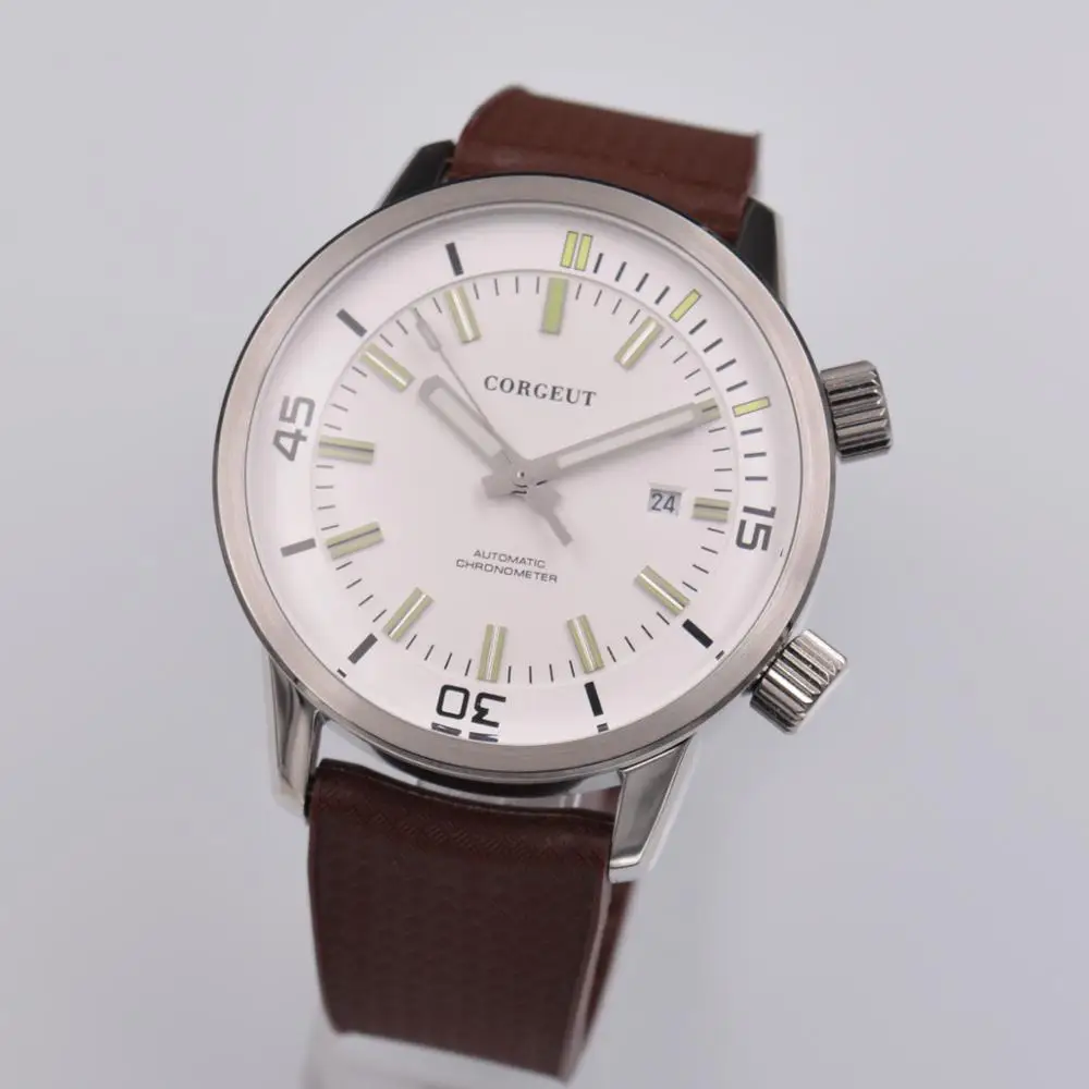 

Automatic Watches Men corgeut luxury top brand Wristwatch Rubber Fashion Waterproof Mechanical Male Clock Relogio Masculino