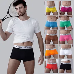 Underwear Boxers Men Modal Breathable Comfortable Underpants Male Panties Fashion Letter Printing Underpants Male Panties