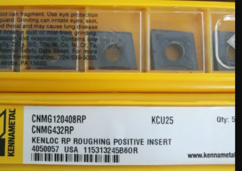 5 шт. KENNAMETAL CNMG120408RP KCU25
