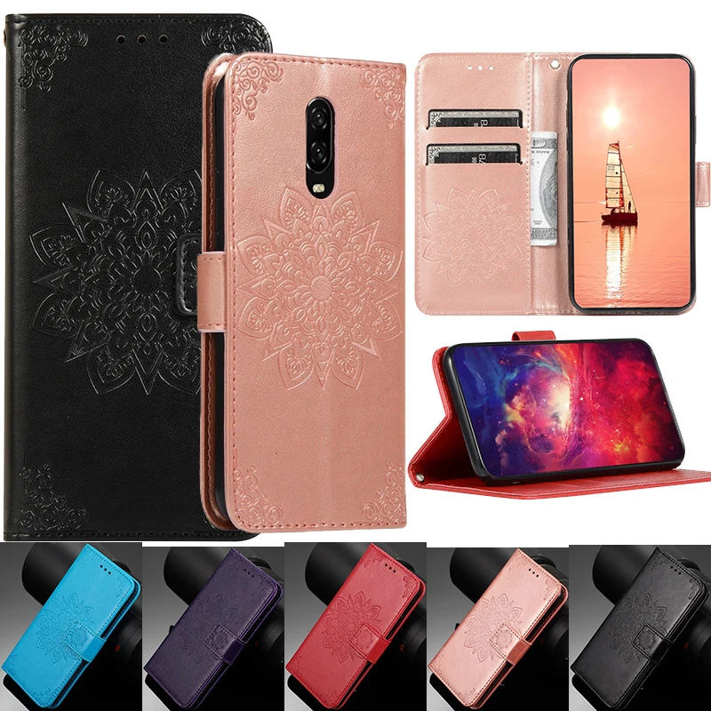 

Wallets Case For OnePlus 6T Leather Magnetic Card Slot Bracket Book Flip Cover For One Plus 6T Cases Phone Bags PU Coque Fundas