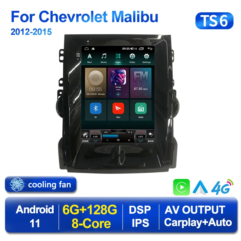 9 7 &quotAndroid 11 для Chevrolet Malibu 2012-2015 IPS автомобильное радио Automotivo Автомобильный