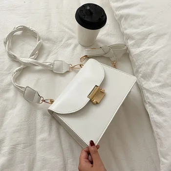 

2020 new trendy summer fashion one-shoulder messenger bag net celebrity western style all-match commuter small square bag