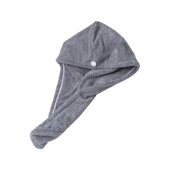 

Dry Hair Cap Bathing Cap Thickened And Absorbent Shower Hat