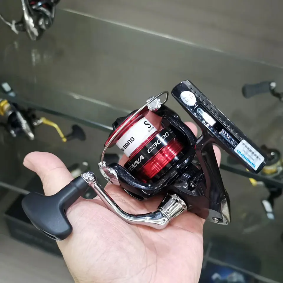 SHIMANO SIENNA спиннинговая Рыболовная катушка морская вода/Пресноводная 1000FG/2500FG/4000FG алюминиевая катушка спиннинга carretilha de pesca