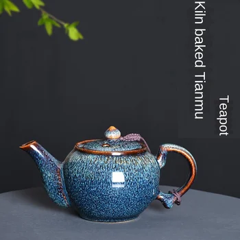 

Kiln Baked Glaze Tea Pot Filter Single Teapot Household Tea Making Device Handmade Japanese Style Kung Fu Teapot Set China Tea