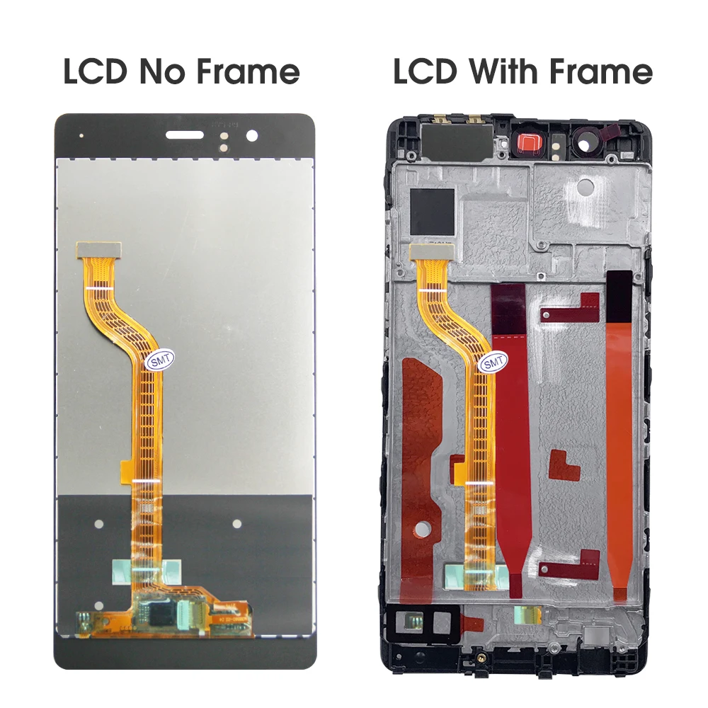 screen for lcd phones good 5.2" Original Huawei P9 LCD Display Touch Screen, For HuaweiP9  EVA-L09,EVA-L19,EVA-L29,EVA-AL00 LCD Display Replace,with Frame screen for lcd phones best