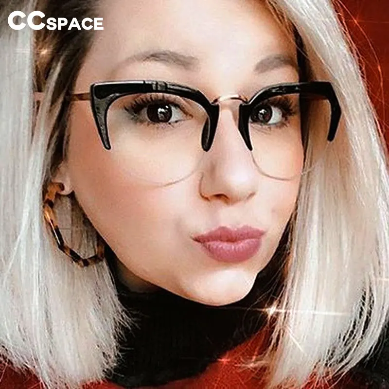 45144 CCSPACE очки для чтения кошачий глаз Женские оправы очков мужские и женские