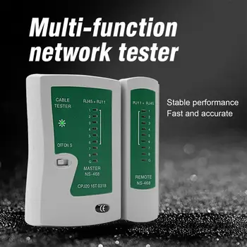 

Premium Network Lan Cable Tester Test Rj45 Rj-11 Cat5 Utp Ethernet Tool Cat5 6 E Rj11 8P Portable Lan Cable Tester
