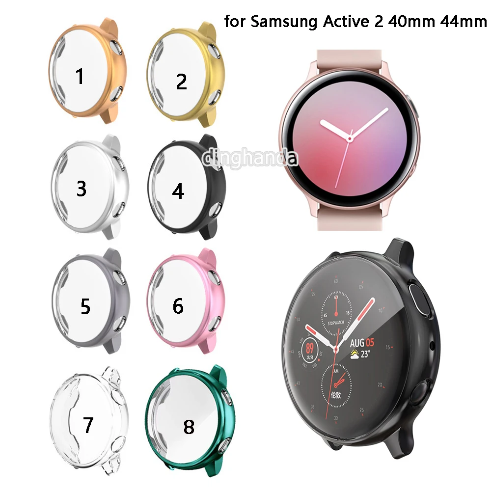 Cover Protettiva In Tpu Per Samsung Galaxy Watch Active 2 40Mm 44Mm