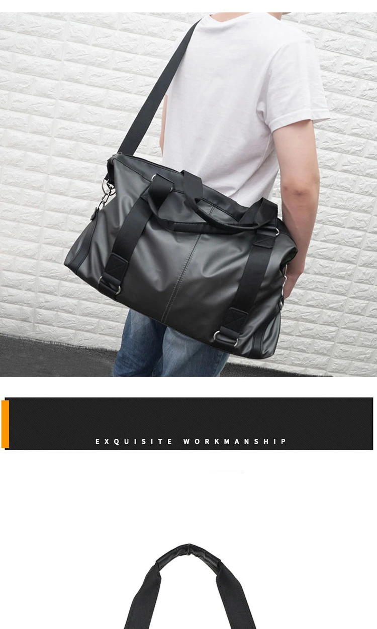 Новая модная Водонепроницаемая мужская дорожная сумка через плечо, сумка для багажа, унисекс портативная Оксфордские сумки, большая многофункциональная сумка через плечо