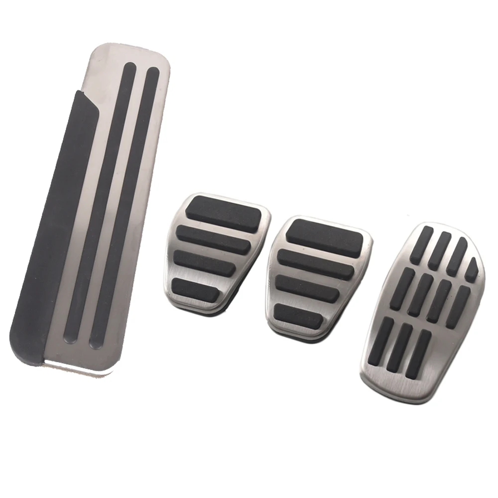 Stainless Steel Gas Fuel Brake Pedal Pads Cover AT MT for Renault Koleos Kadjar Samsung QM6 Trafic | Автомобили и мотоциклы