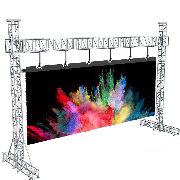 Сценическая концертная Реклама RGB Крытый P3.91mm Led видео стеновая панель
