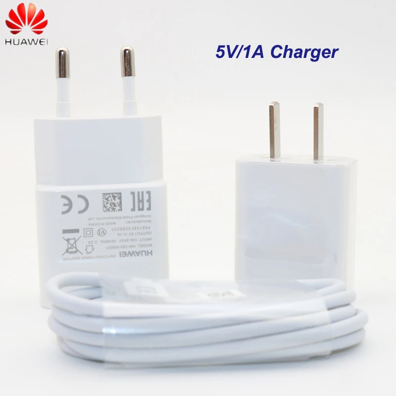 Оригинальный 5V1A дорожный адаптер зарядного устройства Micro USB кабель для