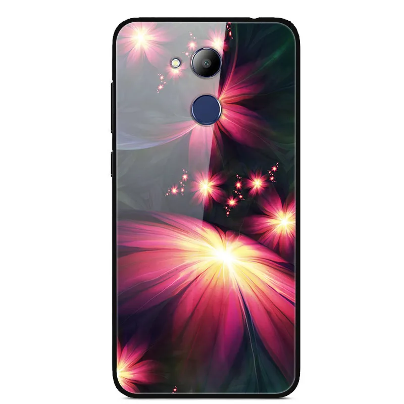 42 Для huawei Honor 6C Pro Чехол 5,2 ''силиконовый бампер стекло жесткая задняя крышка для huawei Honor6C Pro Coque 6CPro 6 c pro Чехол для телефона s - Цвет: 42