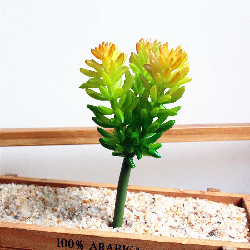 Искусственное суккулентное растение лаконичное Современное украшение книжного магазина кафе