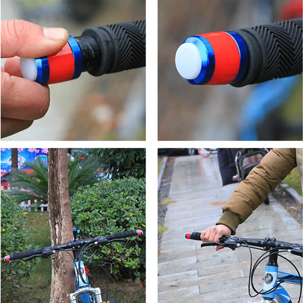 Top 2 color Bicycle Handlebar Blocking Light Plug Turn Signal Light Night Riding Safety Warning Light LED Riding Equipment Accessory 4