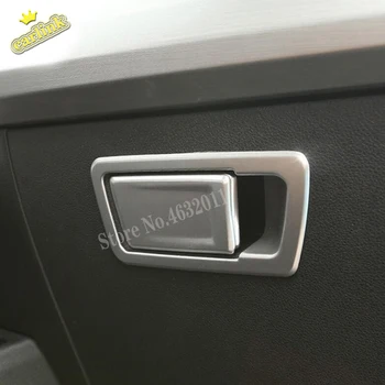 

For Proton X70 2018 2019 Accessories ABS Matte Car copilot glove Box handle bowl decoration sticker Cover Trim car styling 2pcs