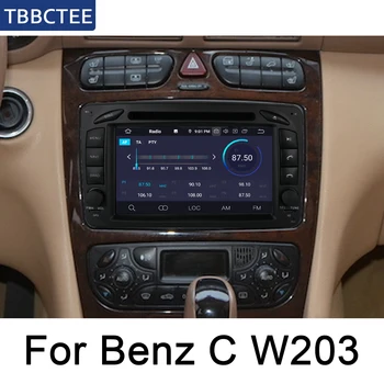 

For Mercedes Benz C Class W203 2001~2004 NTG Car Android GPS Navigation Multimedia system Bluetooth WIFI Radio Map Amplifier