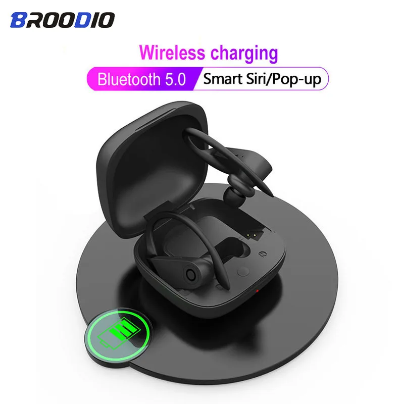

B10 Bluetooth 5.0 Earphones Wireless Headphones TWS True Sports Running Headset Wireless Charge stereo Earphone Support HD Call