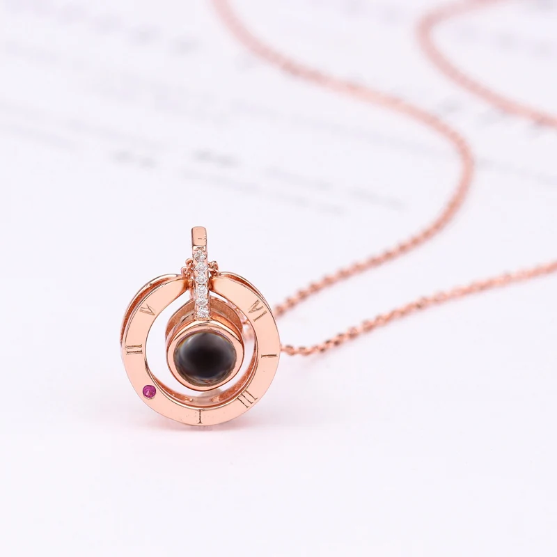 Lucky Red Handmade Rope Bracelet for Women Men Fashion Romantic Lover Couple 100 Language I Love You Projection Bracelet Gifts