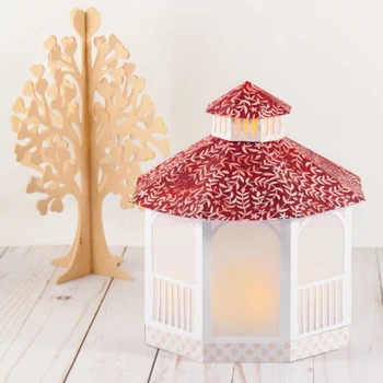 

Dies 3D House lanternCutting Dies New 2020 Craft Dies Cut for Wedding Invitation Scrapbooking DIY Home Decorative