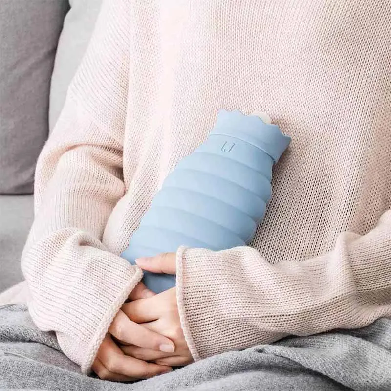 Xiaomi силикагель микроволновый Подогрев горячей воды мешок быстрый нагрев в течение двух минут Безопасный и герметичный долгое время изоляции красный синий