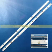 Светодиодный Подсветка полоса 598 мм для 32 дюймов ТВ 7 бары для JVC HL-00320A28-0701S-04 LT-32DE75 6 в 1 лот = 3 шт