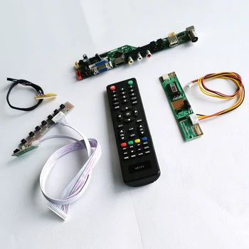 

Fit N150X2/N150X3/N150X6 30Pins LVDS 1024*768 15" Audio HDMI VGA USB Remote laptops panel 1-CCFL LCD display controller card kit